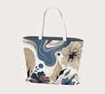 Load image into Gallery viewer, Modern Flowers Large Tote bag
