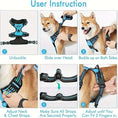 Load image into Gallery viewer, 3pcs Adjustable Soft Escape-Proof Dog Harness Set with Leash, Poop Bag Dispenser
