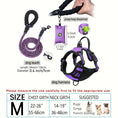 Load image into Gallery viewer, 3pcs Adjustable Soft Escape-Proof Dog Harness Set with Leash, Poop Bag Dispenser
