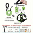 Load image into Gallery viewer, 3pcs Adjustable Soft Escape-Proof Dog Harness Set with Leash, Poop Bag Dispenser
