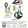 Load image into Gallery viewer, 3pcs Adjustable Soft Escape-Proof Dog Harness Set with Leash, Poop Bag Dispenser
