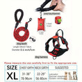 Load image into Gallery viewer, 3pcs Adjustable Soft Escape-Proof Dog Harness Set with Leash, Poop Bag Dispenser
