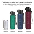 Load image into Gallery viewer, 500/1000ML Sports Water Bottle Shaker BPA Free
