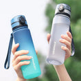 Load image into Gallery viewer, 500/1000ML Sports Water Bottle Shaker BPA Free
