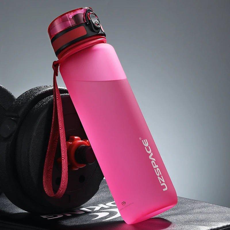 500/1000ML Sports Water Bottle Shaker BPA Free