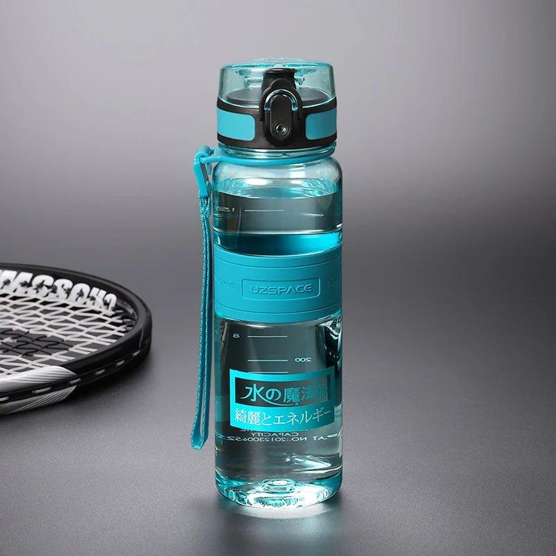 500/1000ML Sports Water Bottles Portable Shaker BPA Free