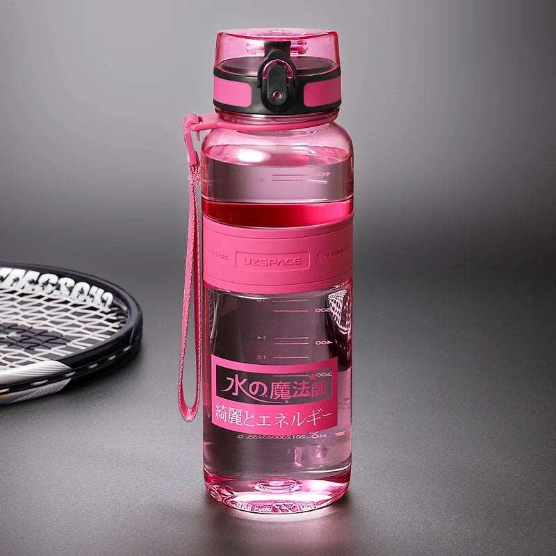 500/1000ML Sports Water Bottles Portable Shaker BPA Free