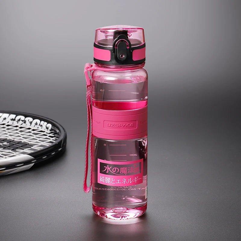 500/1000ML Sports Water Bottles Portable Shaker BPA Free