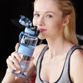 Load image into Gallery viewer, 500/1000ML Sports Water Bottles Portable Shaker BPA Free
