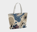 Load image into Gallery viewer, Modern Flowers Large Tote bag
