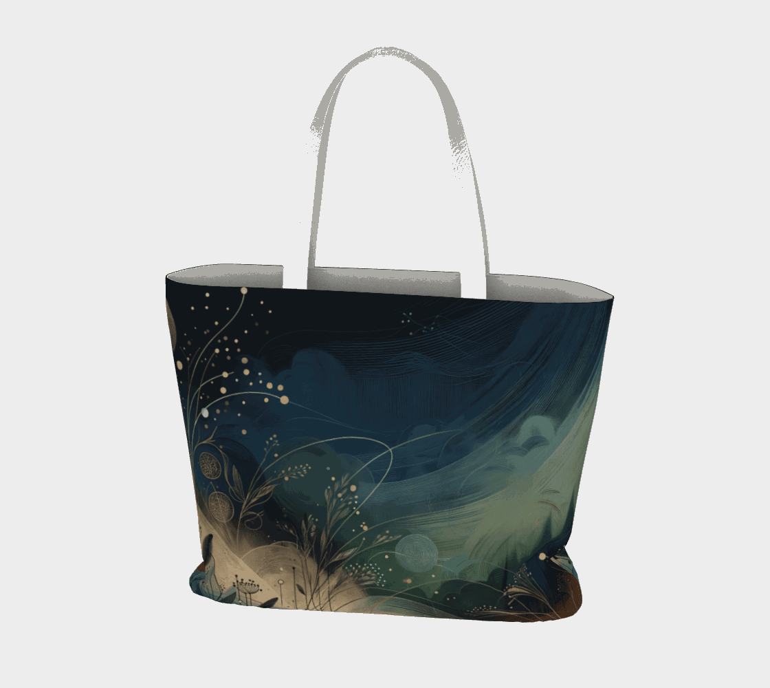 Big Art Tote Bag - Stylish and Spacious Carry-All Tote