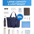 Load image into Gallery viewer, BAGSMART Large Capacity Tote Bags for Women Waterproof Foldable Beach Bag Shoulder Bag for College University Gym Shopping
