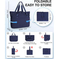 Load image into Gallery viewer, BAGSMART Large Capacity Tote Bags for Women Waterproof Foldable Beach Bag Shoulder Bag for College University Gym Shopping
