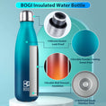 Load image into Gallery viewer, BOGI 25oz Insulated Water Bottle Double Wall Vacuum Stainless Steel Water Bottles, Leak Proof Metal Sports Water Bottle
