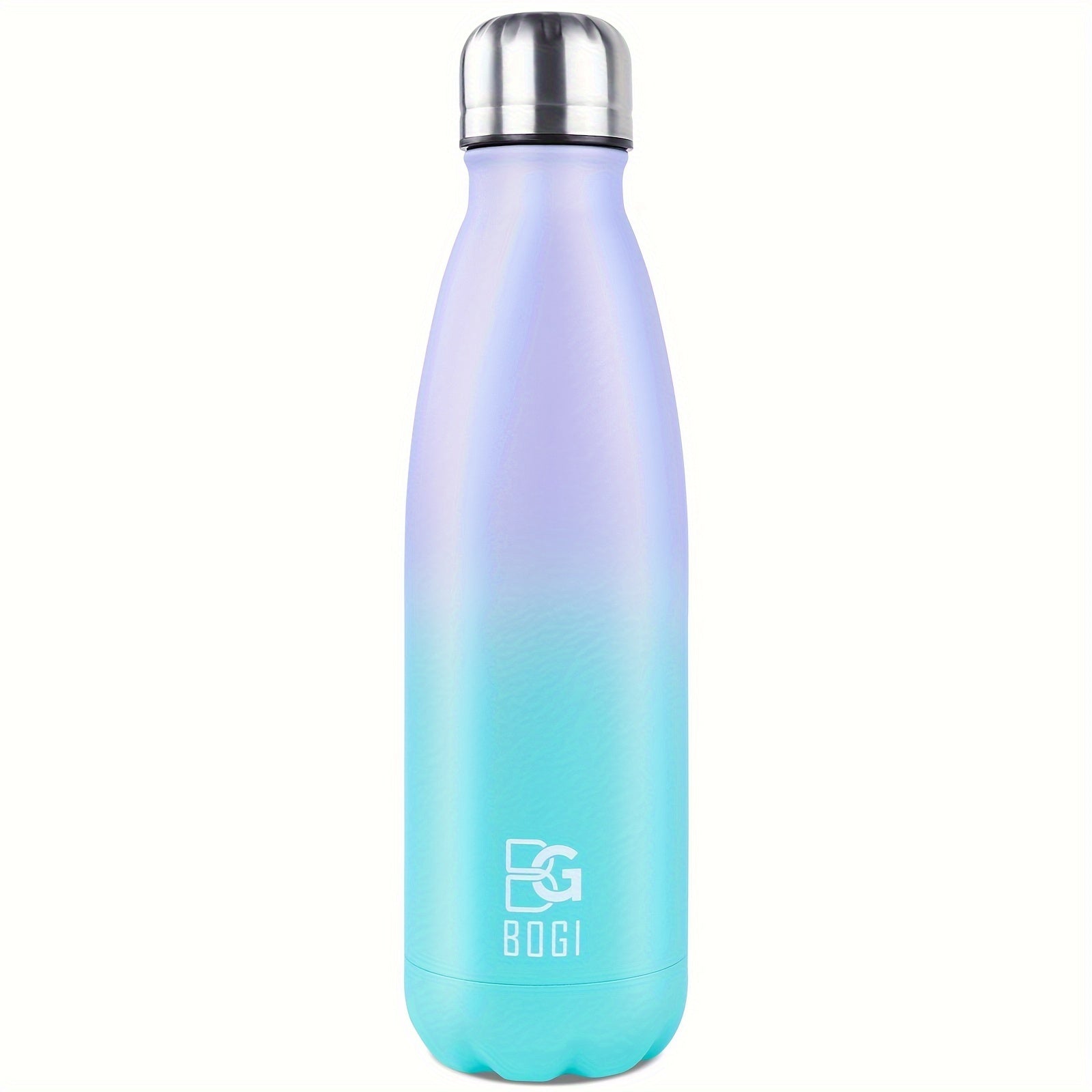 BOGI 25oz Insulated Water Bottle Double Wall Vacuum Stainless Steel Water Bottles, Leak Proof Metal Sports Water Bottle