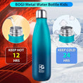 Load image into Gallery viewer, BOGI 25oz Insulated Water Bottle Double Wall Vacuum Stainless Steel Water Bottles, Leak Proof Metal Sports Water Bottle
