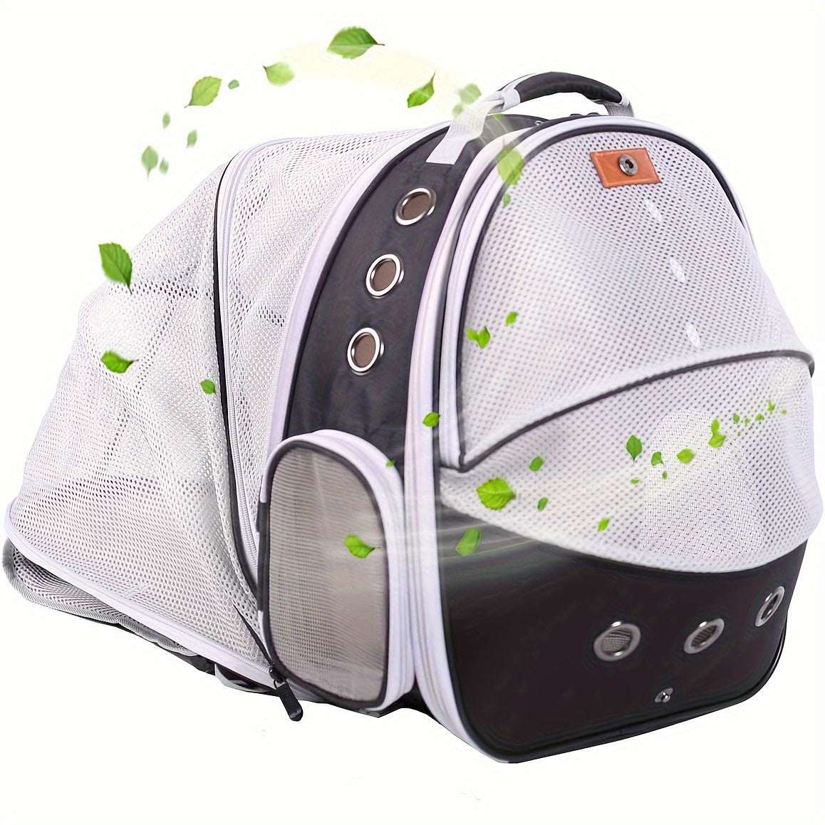 Cat Backpack Carrier, Breathable Mesh Pet Backpack for Kitten Bunny Rabbit and Small Puppy