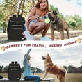 Load image into Gallery viewer, Dog Travel Bag Backpack - Airline Approved, 2 Silicone Collapsible Bowls, 2 Food Baskets
