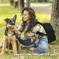 Load image into Gallery viewer, Dog Travel Bag Backpack - Airline Approved, 2 Silicone Collapsible Bowls, 2 Food Baskets
