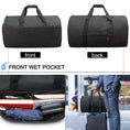 Load image into Gallery viewer, Garment Bag, Convertible Suit Travel Bag With Shoulder Strap, Carry On Suit Bag Duffel Bag Garment Weekend Bag
