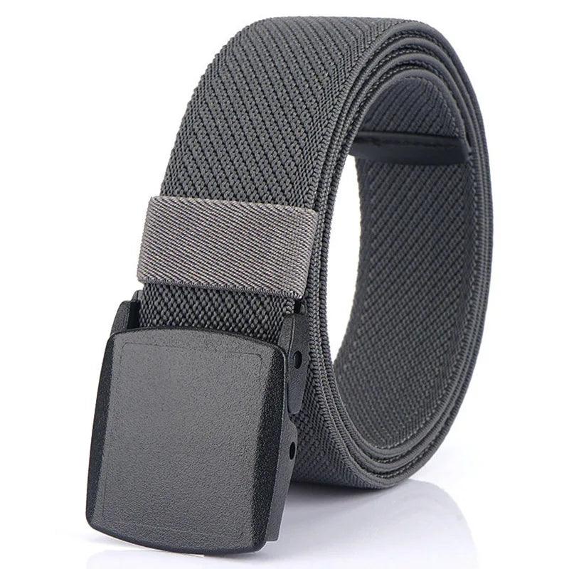 VATLTY Metal Free Stretch Belt Strong Nylon Quick Release Buckle Unisex