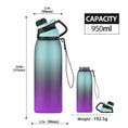 Load image into Gallery viewer, FEIJIAN Sports Plastic Tritan Water Bottle 0.95L/1.2L BPA Free
