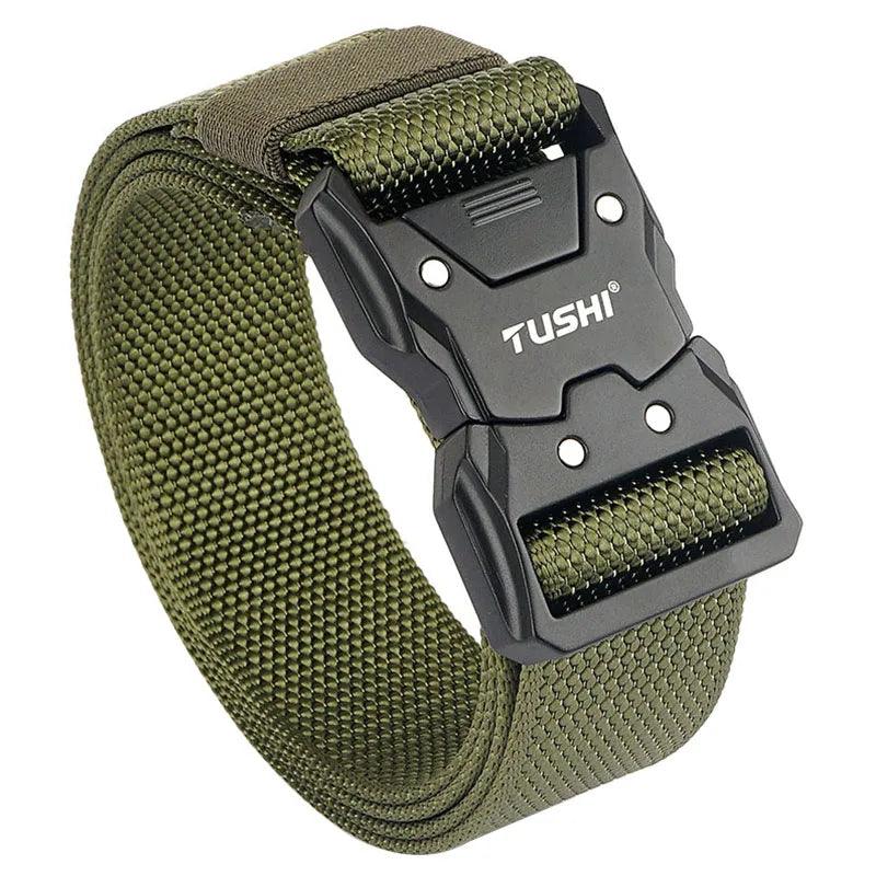 VATLTY Quick-drying Tactical Belt Men Hard Alloy Quick Release Buckle 1200D Soft Nylon