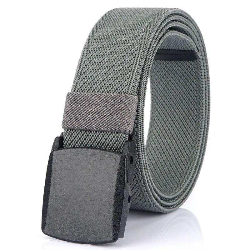 VATLTY Metal Free Stretch Belt Strong Nylon Quick Release Buckle Unisex