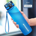 Load image into Gallery viewer, UZSPACE Sports Water Bottle BPA Free 500/1000ml Tritan Frosted Plastic
