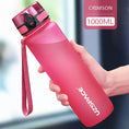 Load image into Gallery viewer, UZSPACE Sports Water Bottle BPA Free 500/1000ml Tritan Frosted Plastic
