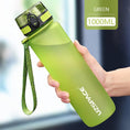 Load image into Gallery viewer, UZSPACE Sports Water Bottle BPA Free 500/1000ml Tritan Frosted Plastic
