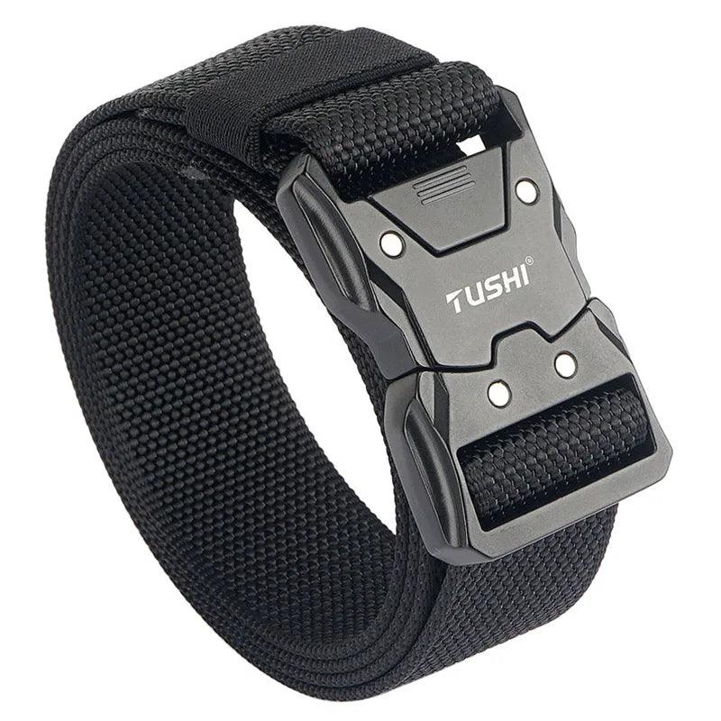 VATLTY Quick-drying Tactical Belt Men Hard Alloy Quick Release Buckle 1200D Soft Nylon