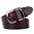 Load image into Gallery viewer, VATLTY 3.2cm Genuine Leather Belt for Women Natural Cowhide Metal Buckle
