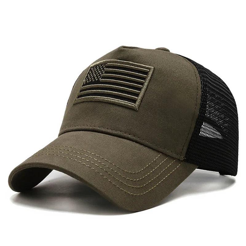 VATLTY Mesh Cap for Men High Quality Cotton Tactical Outdoor Caps Summer