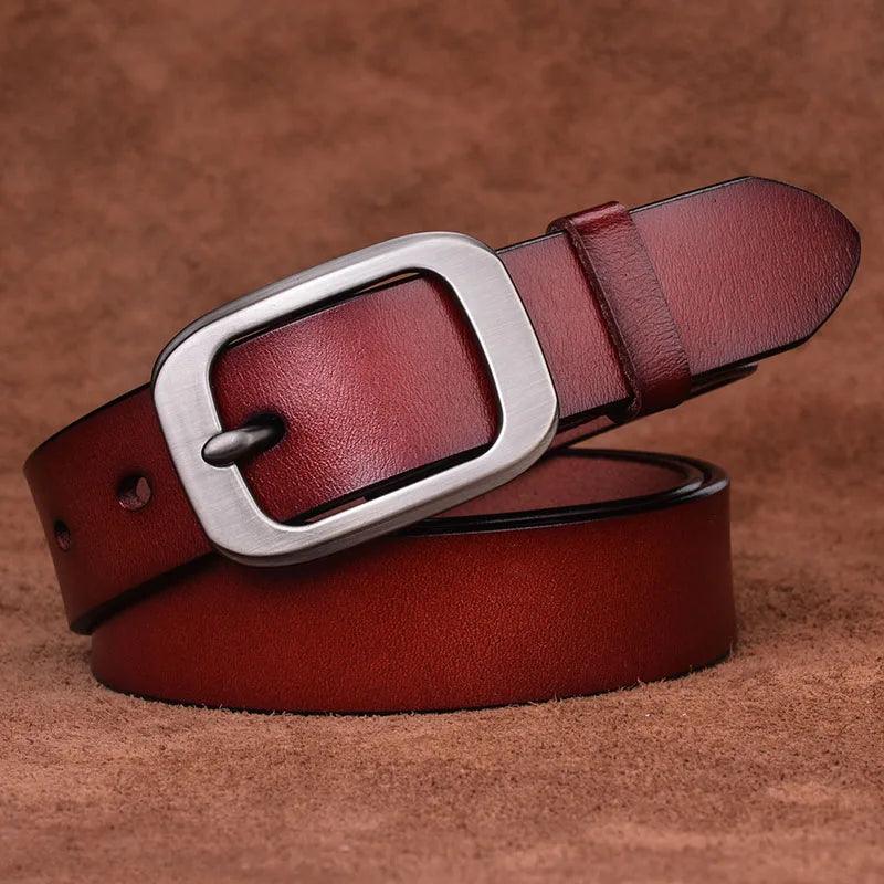 VATLTY New Genuine Leather Belt for Women 2.8cm