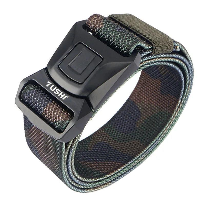 VATLTY Camo Military Tactical Belt Strong Real Nylon Anti-rust Alloy Buckle