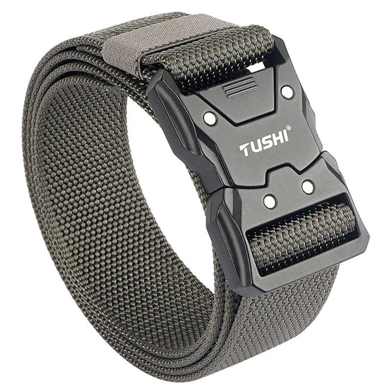 VATLTY Quick-drying Tactical Belt Men Hard Alloy Quick Release Buckle 1200D Soft Nylon