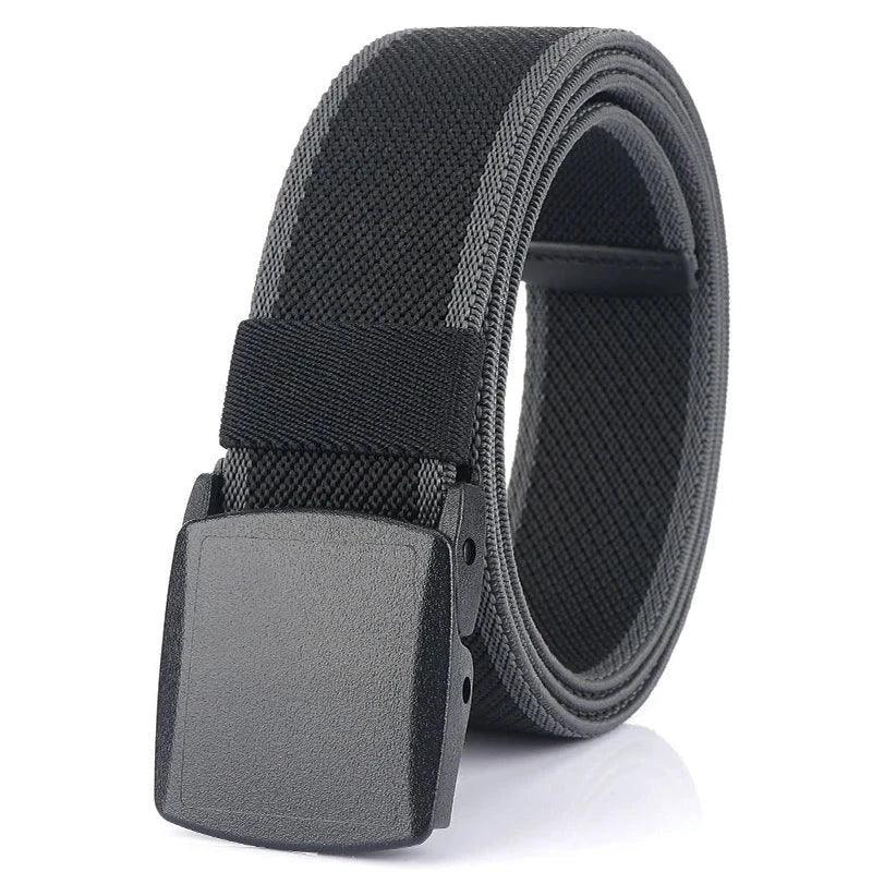 VATLTY Metal Free Stretch Belt Strong Nylon Quick Release Buckle Unisex