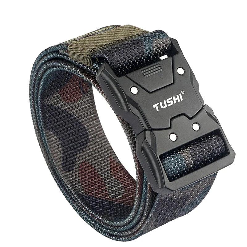 VATLTY Quick-drying Tactical Belt Men Hard Alloy Quick Release Buckle 1200D Soft Nylon