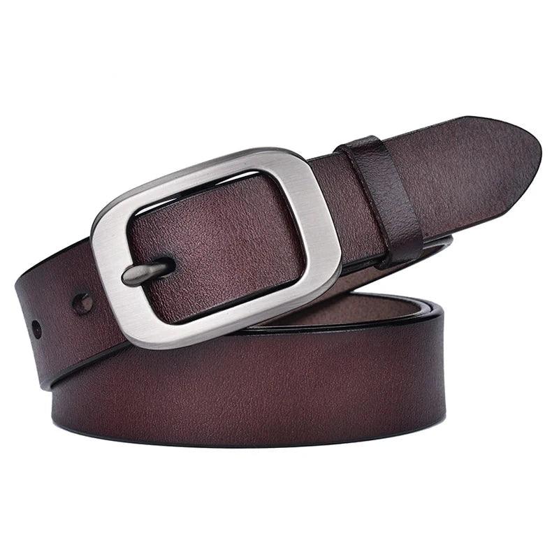 VATLTY New Genuine Leather Belt for Women 2.8cm