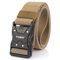 Load image into Gallery viewer, VATLTY New Unisex Elastic Belt Hard Metal Buckle / Military Tactical Belt Casual Waistband
