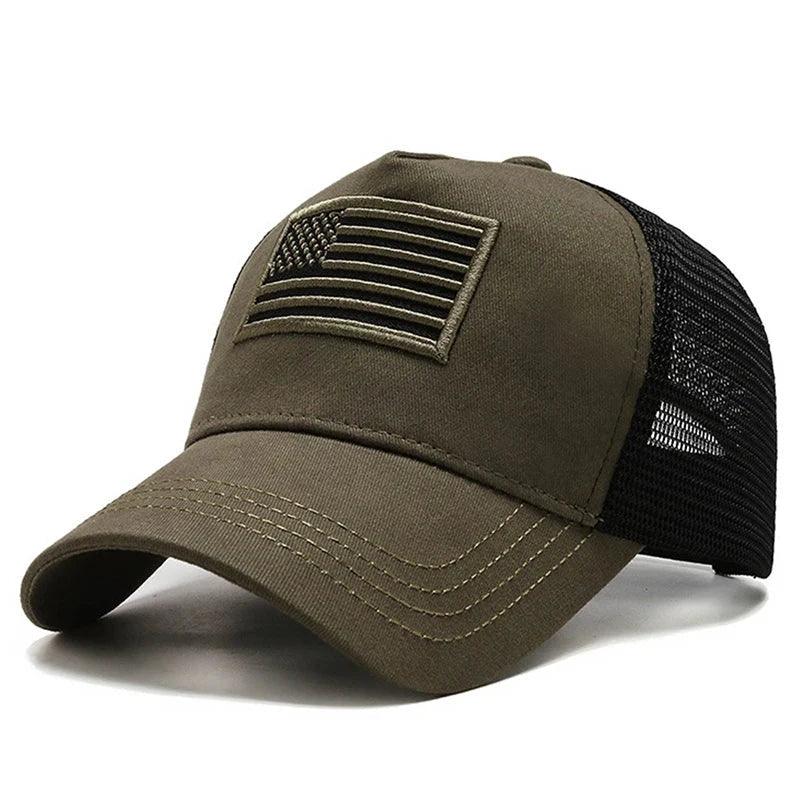 VATLTY Mesh Cap for Men High Quality Cotton Tactical Outdoor Caps Summer