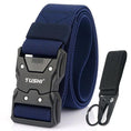 Load image into Gallery viewer, VATLTY New Unisex Elastic Belt Hard Metal Buckle / Military Tactical Belt Casual Waistband
