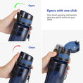 Load image into Gallery viewer, High Capacity Sports Water Bottle 1000ML Protein Shaker BPA Free
