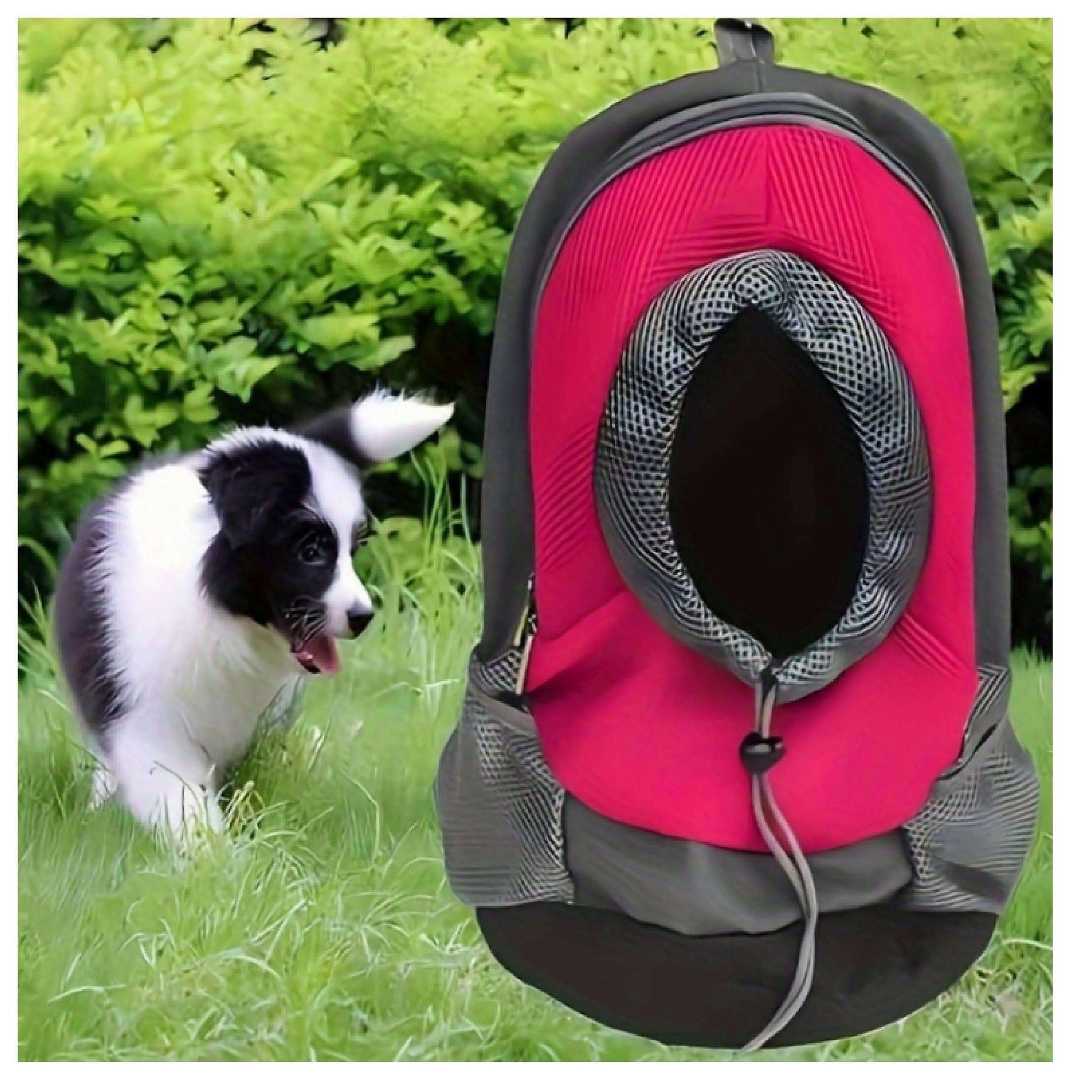 Pet Dog Backpack - Front Bag Pet Carrier for Travel & Outdoor