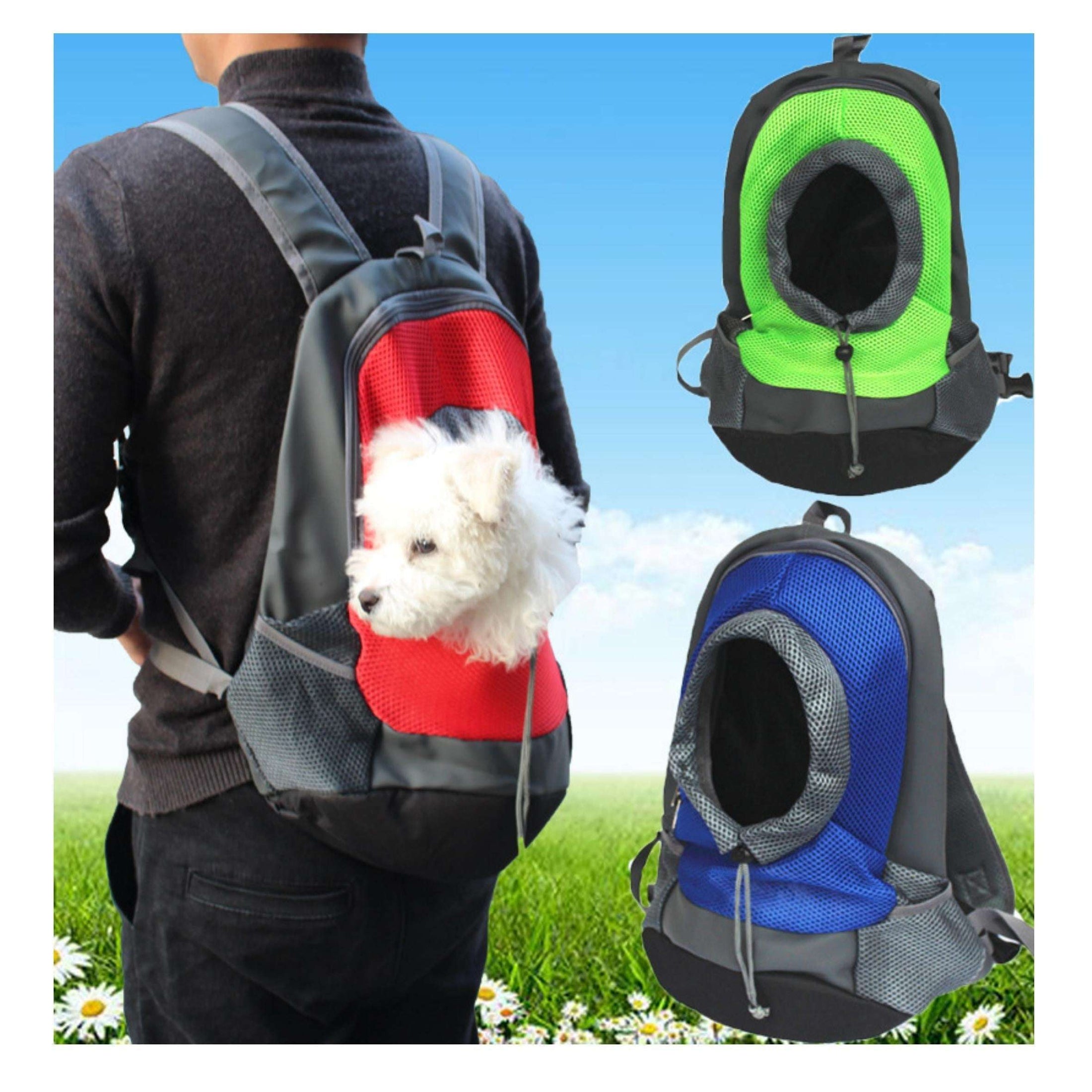 Pet Dog Backpack - Front Bag Pet Carrier for Travel & Outdoor