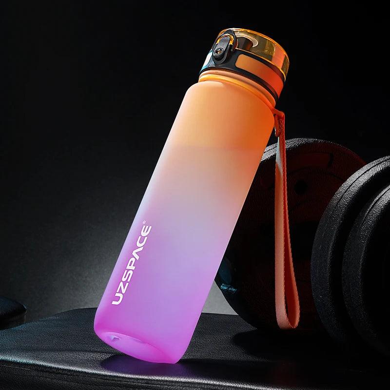 New 350-1000ml Sports Water Bottle BPA Free Portable