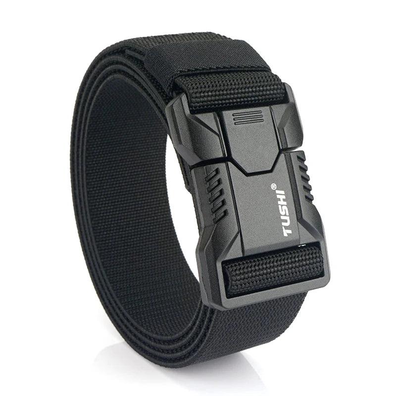 VATLTY New Tactical Outdoor Belt for Men and Women Aluminum Alloy Buckle