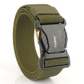 Load image into Gallery viewer, Men's Elastic Belt Alloy Buckle Quick Release Carbon Texture
