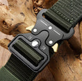 Load image into Gallery viewer, Men's Tactical Multi Function High Quality Marine Corps Canvas Belt
